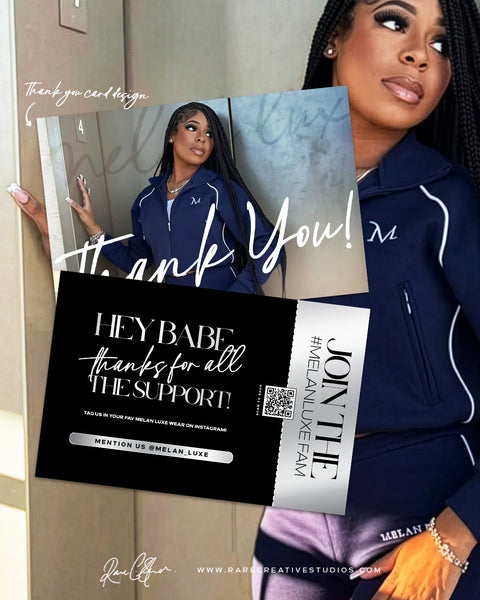 Thank You Card Design