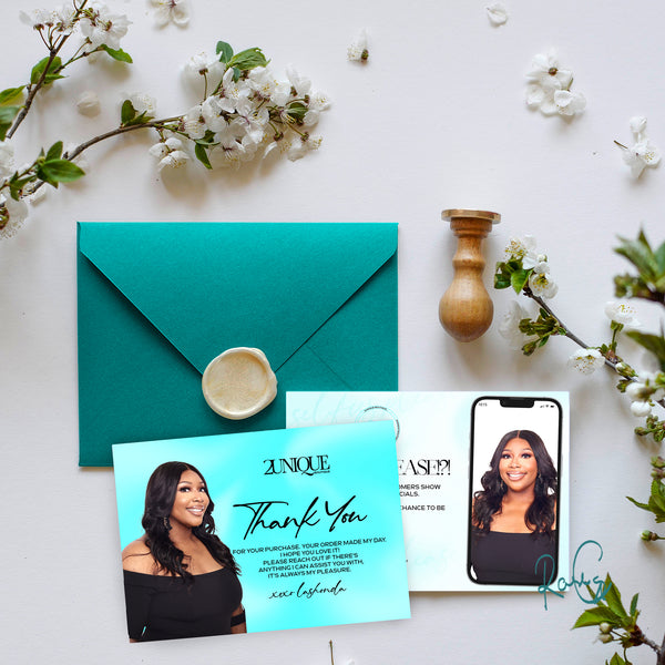 Thank You Card Design