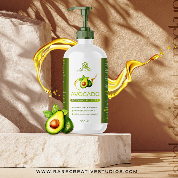 Label and Product Mockup Design