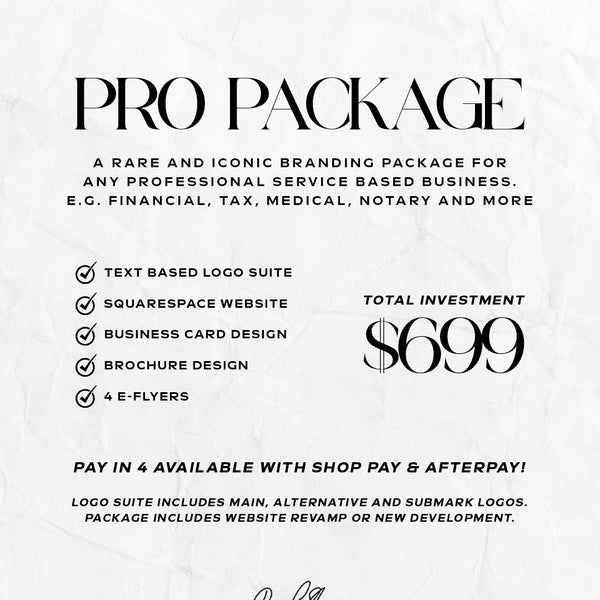 PRO Package