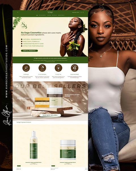 Shopify Homepage Revamp