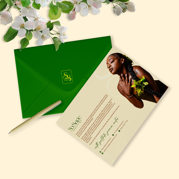 Thank You Card Design